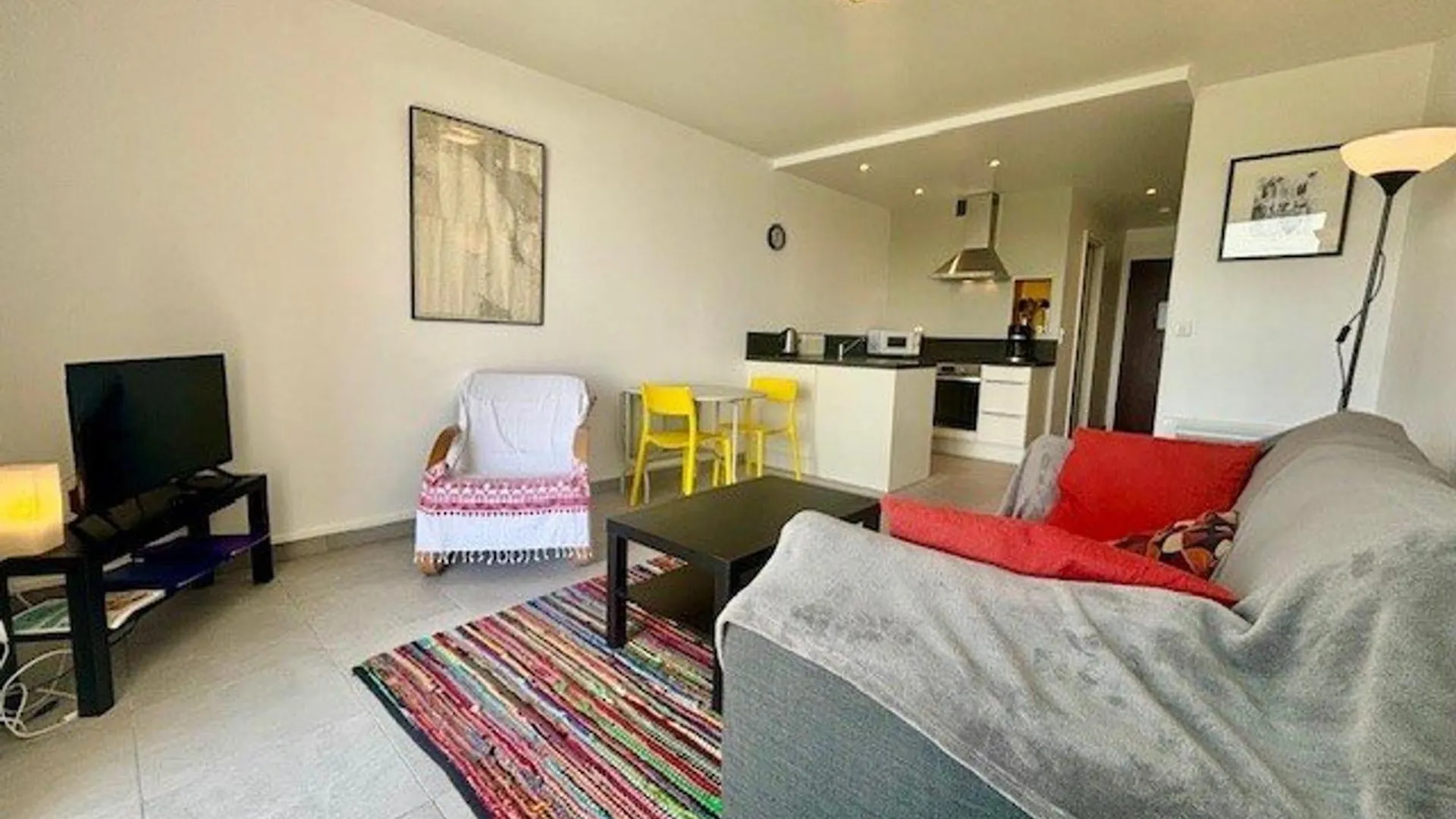 아파트 Studio De Charme Refait A Neuf - 30M² - Vue Mer - 350M De La Plage - Classe 2* - Parking Inclus - Fr-1-478-161 퀴베론 프랑스